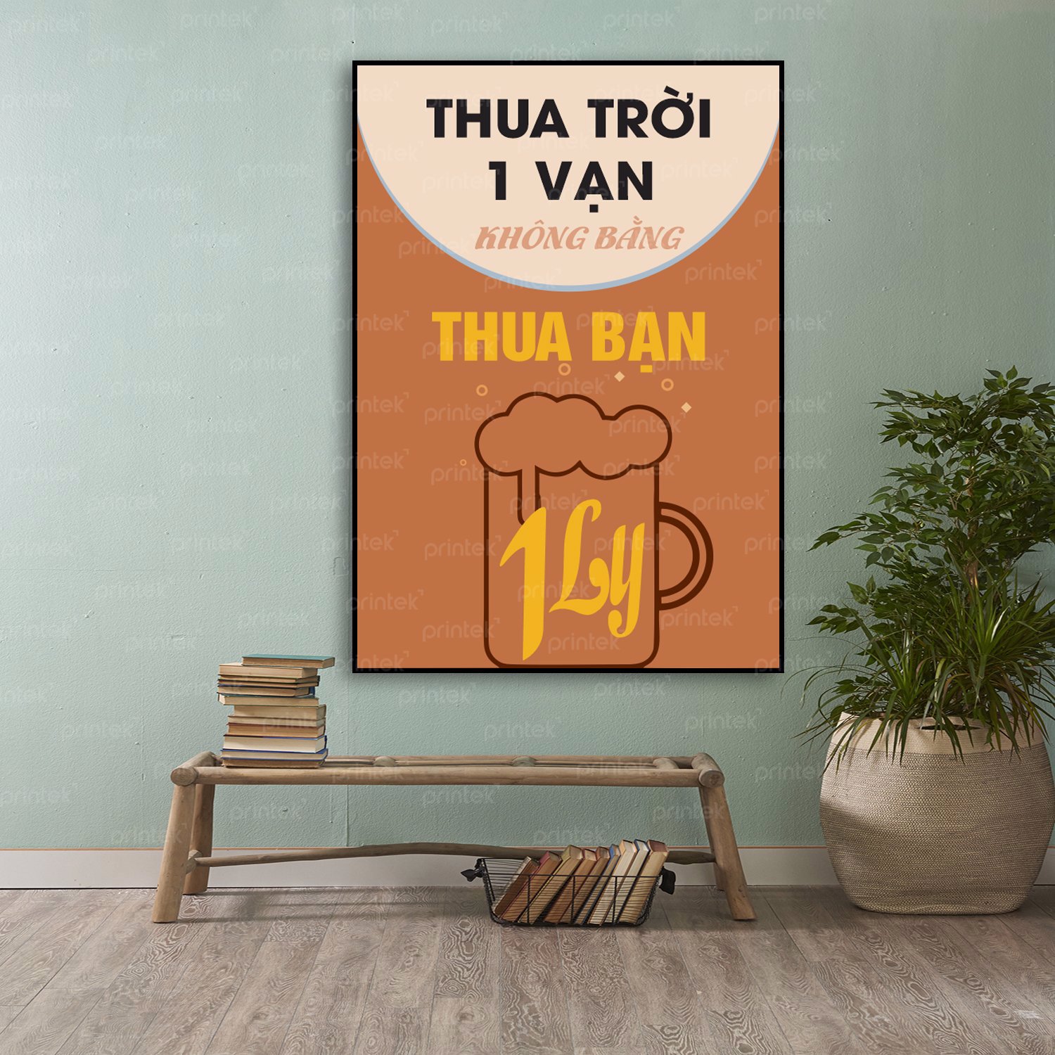 Tranh động lực nhà hàng cỡ 40x60cm - NH25