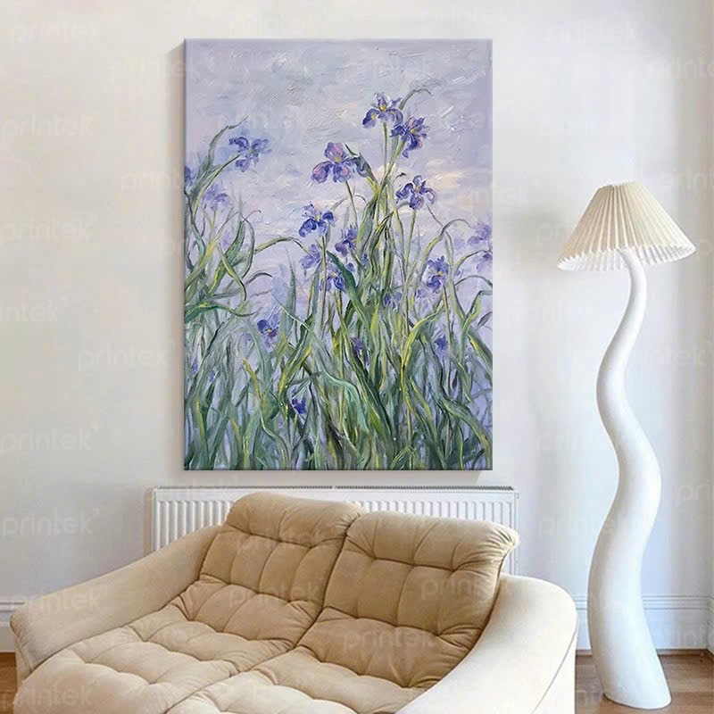 Tranh hoa treo tường phòng khách