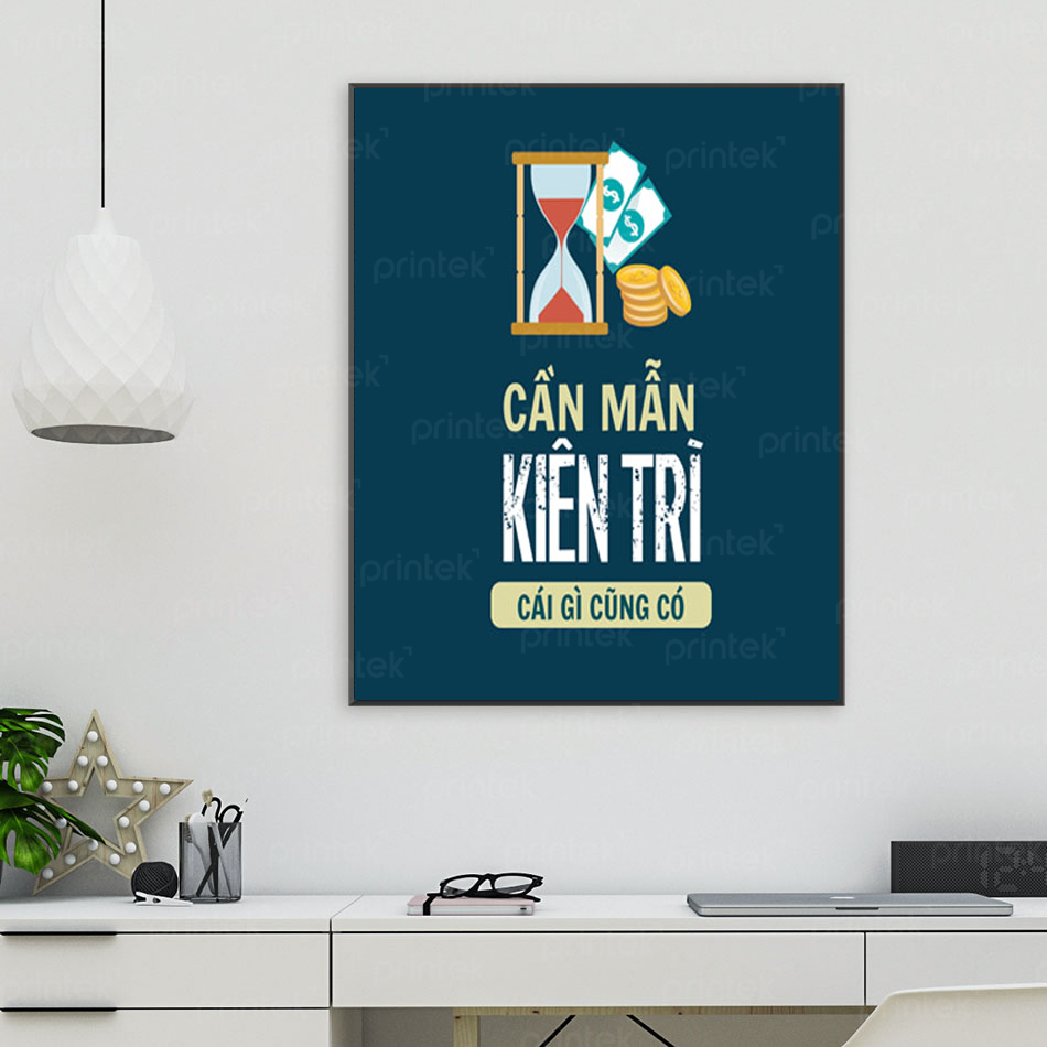 Tranh động lực, tranh slogan, in theo yêu cầu – DL001134