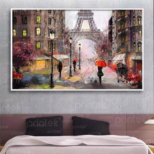 Tranh phong cảnh Paris, Tháp Eiffel – MS4466