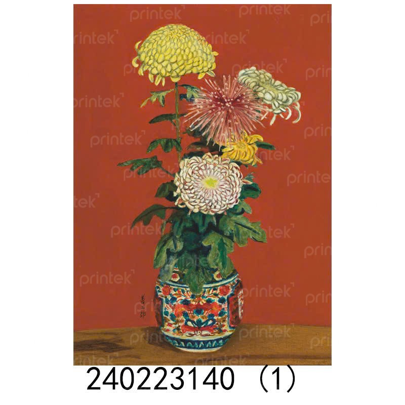 Tranh tĩnh vật hoa cúc - TS1566