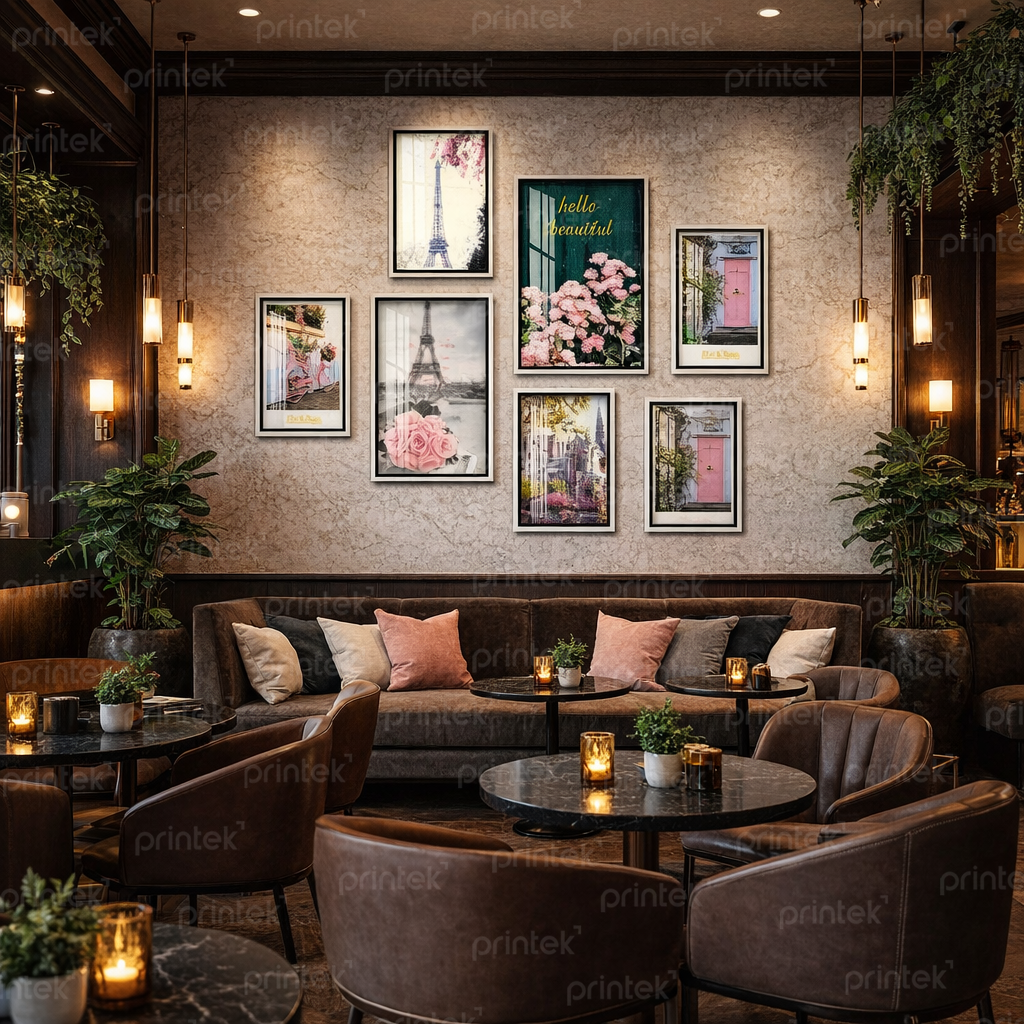 Tranh quán cafe