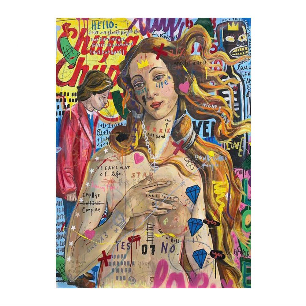 Tranh phong cách pop art, tranh canvas - CG0036