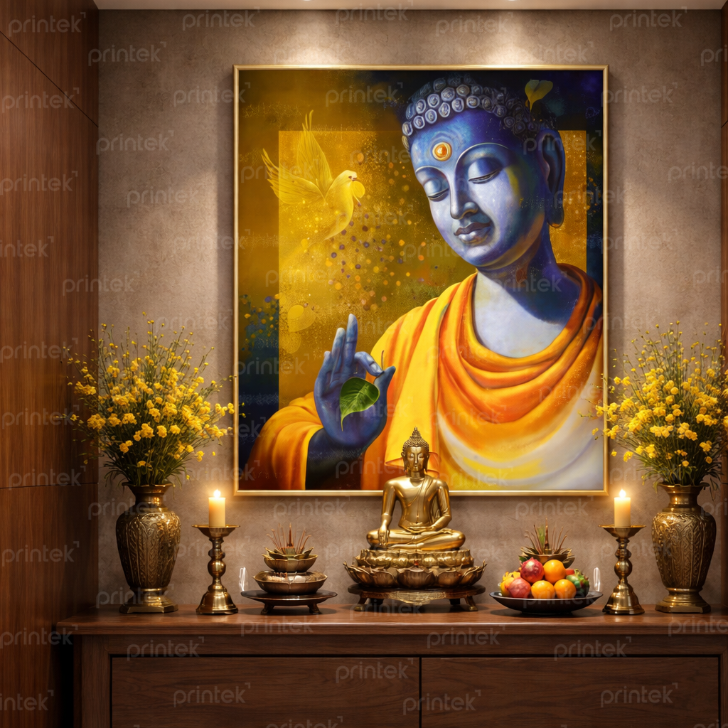 Tranh Phật trang trí phòng thờ – MS4533