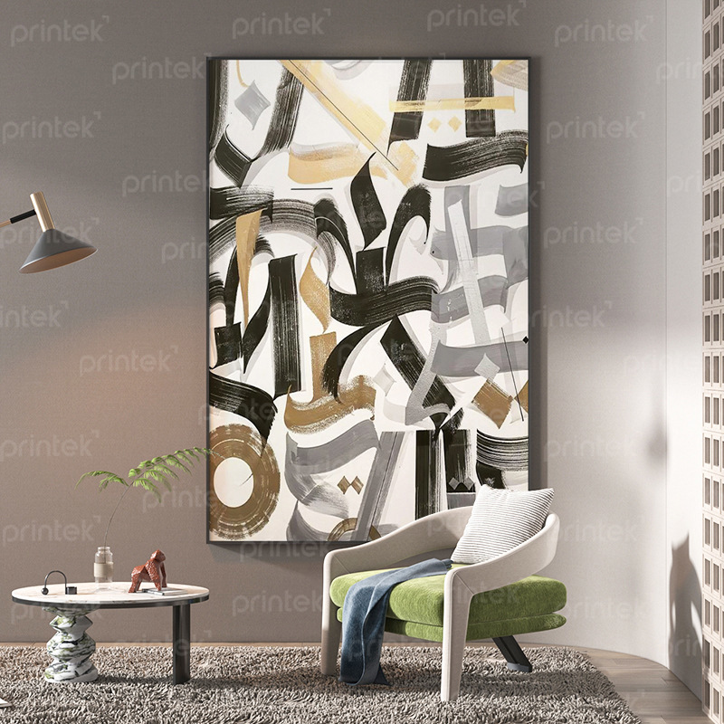 Tranh trừu tượng hiện đại, size 50x70cm - TB332457798