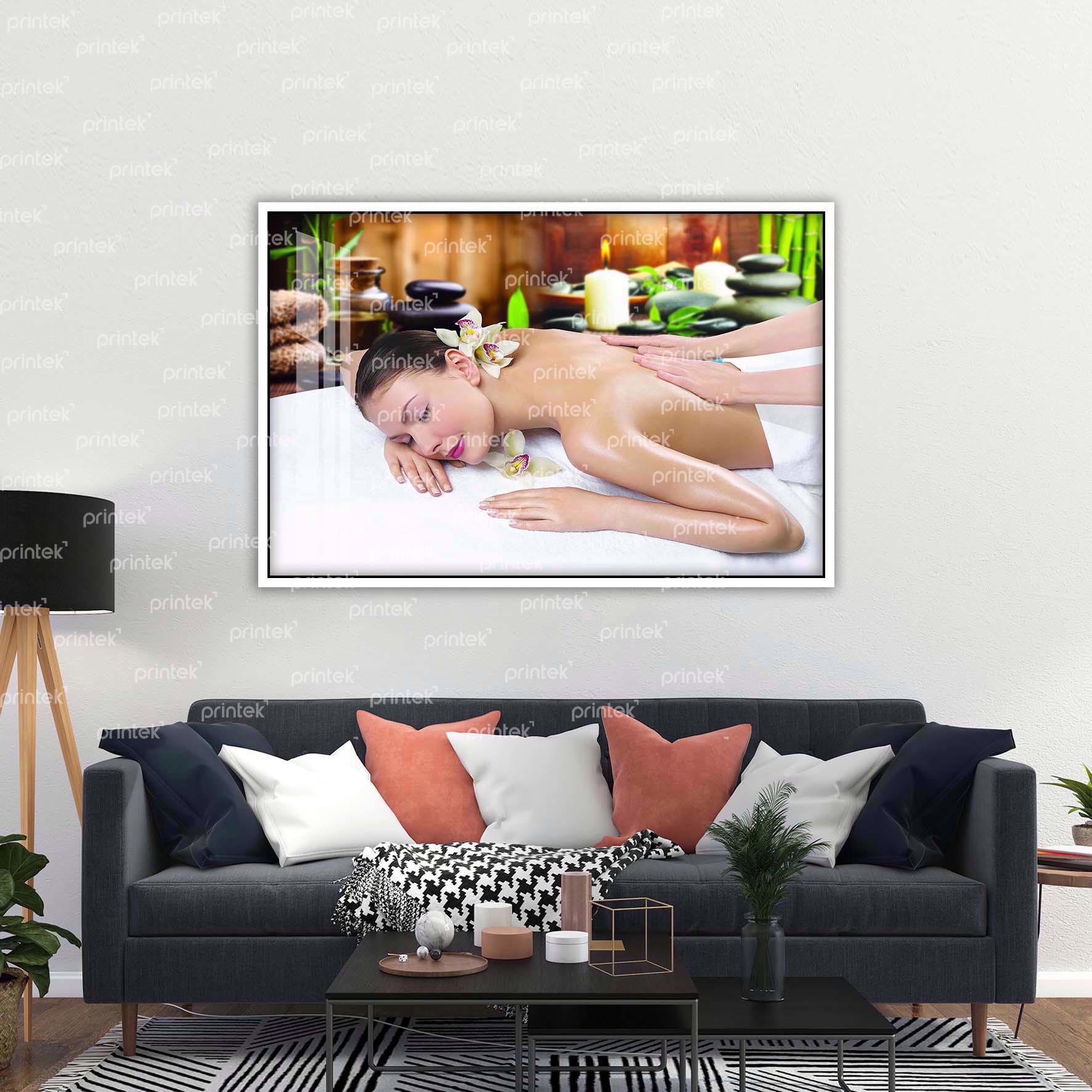 Tranh spa, thẩm mỹ viện