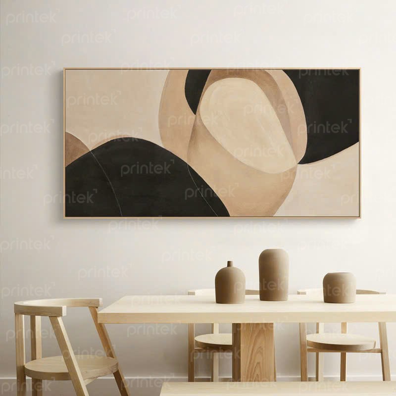 Tranh trừu tượng Wabi Sabi - TT8459