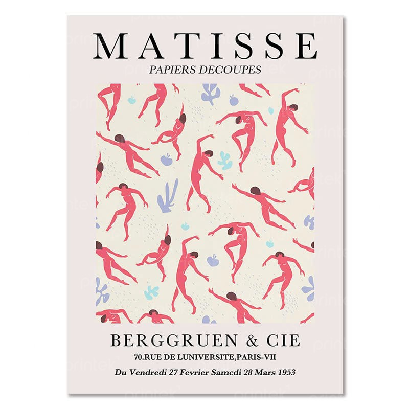 Tranh treo tường Matisse, tranh trừu tượng - TT3501
