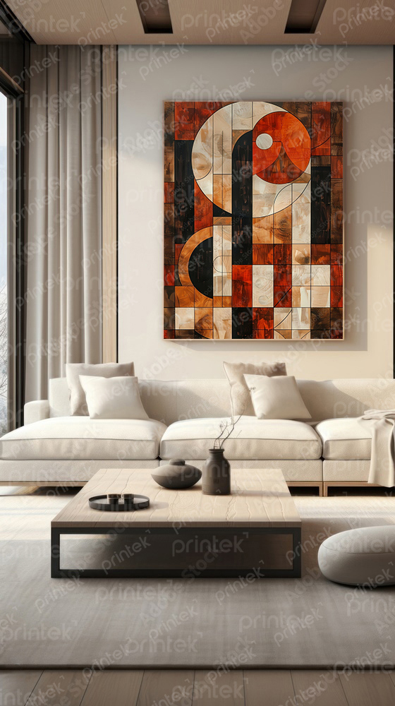 Tranh Canvas trừu tượng - TT51433