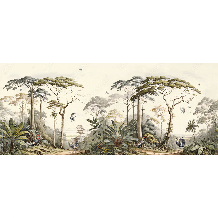 Tranh dán tường phòng khách, in tranh dán tường theo yêu cầu - MF33245218
