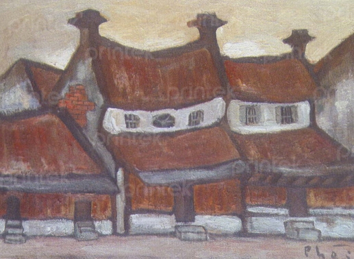 Tranh phố cổ Hà Nội