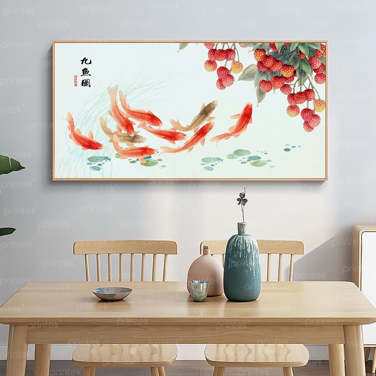 Tranh Cửu ngư quần hội - TT146722