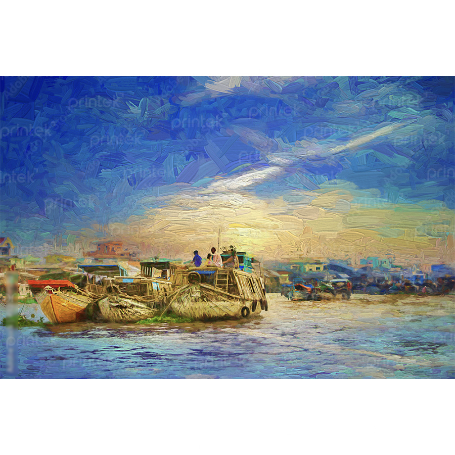 Tranh phong cảnh đã có khung - ADB1332271
