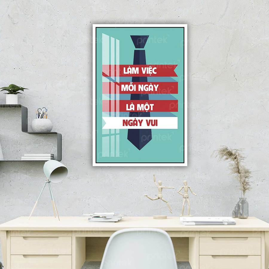Tranh động lực văn phòng, cỡ 40x60cm – DL001-109