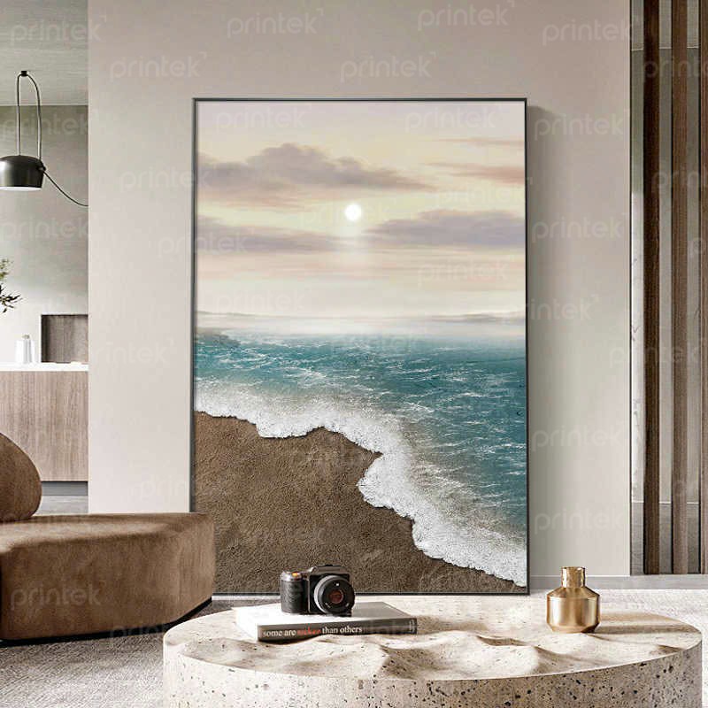 Tranh phong cảnh biển, tranh phòng khách - PC7565