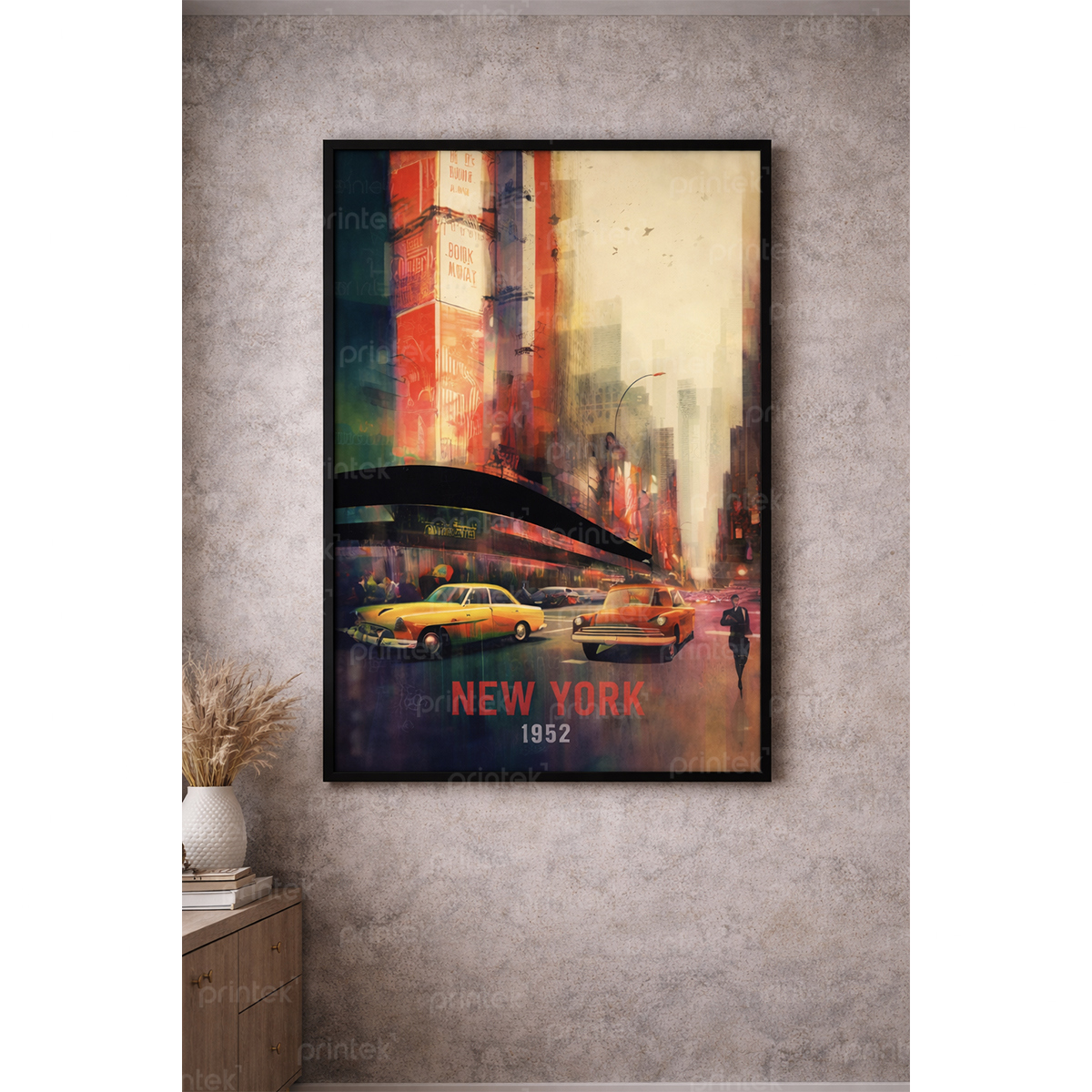Tranh phong cảnh đường phố New York - ADB1332267