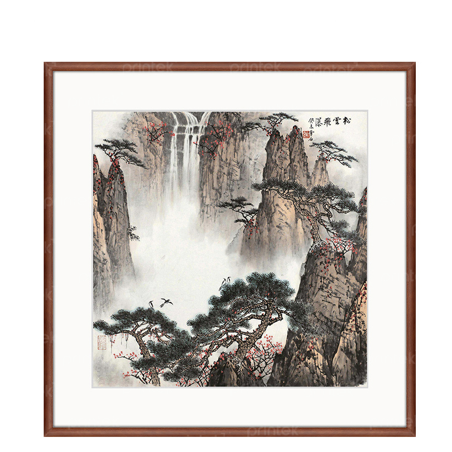 Tranh thủy mặc phong cảnh - TB332457875