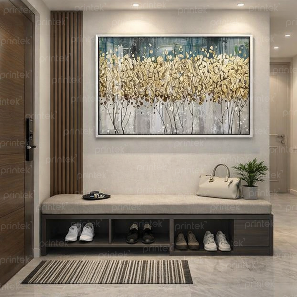 Tranh canvas trừu tượng trang trí lối vào nhà – MS5060