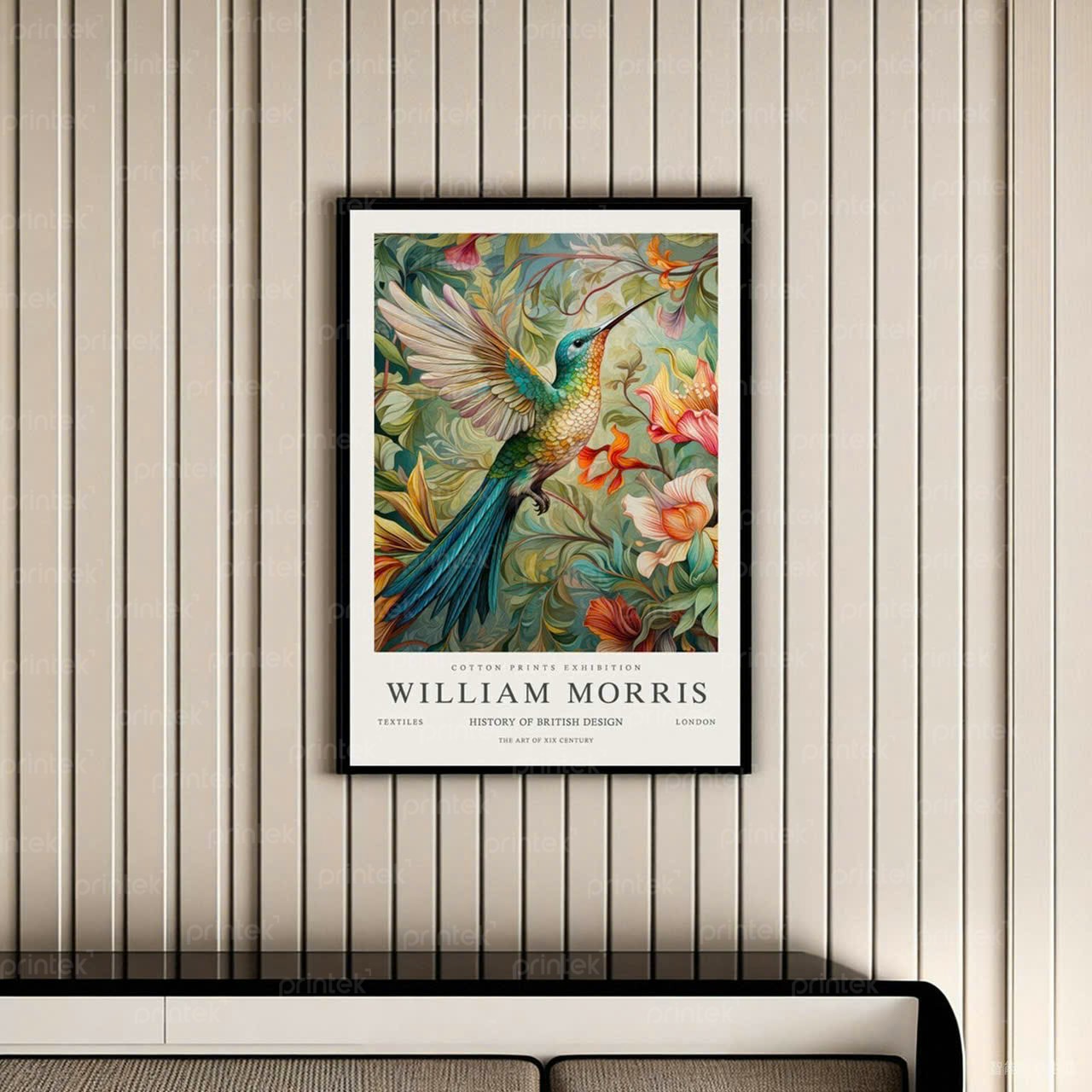 Tranh treo tường William Morris, tranh trừu tượng - TT4908