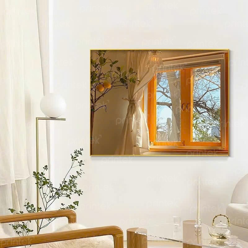 Tranh cửa sổ, tranh treo tường canvas - TT6240