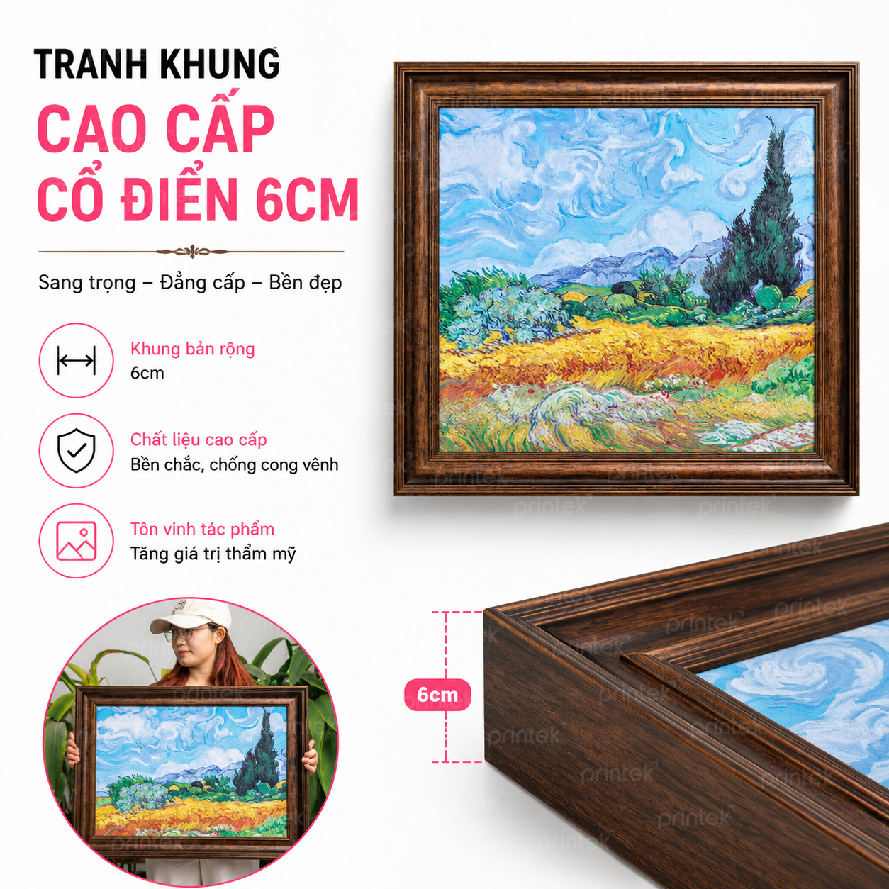 Khung bản to cổ điển