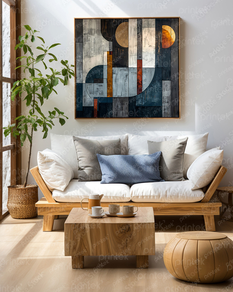 Tranh Canvas trừu tượng - TT3215