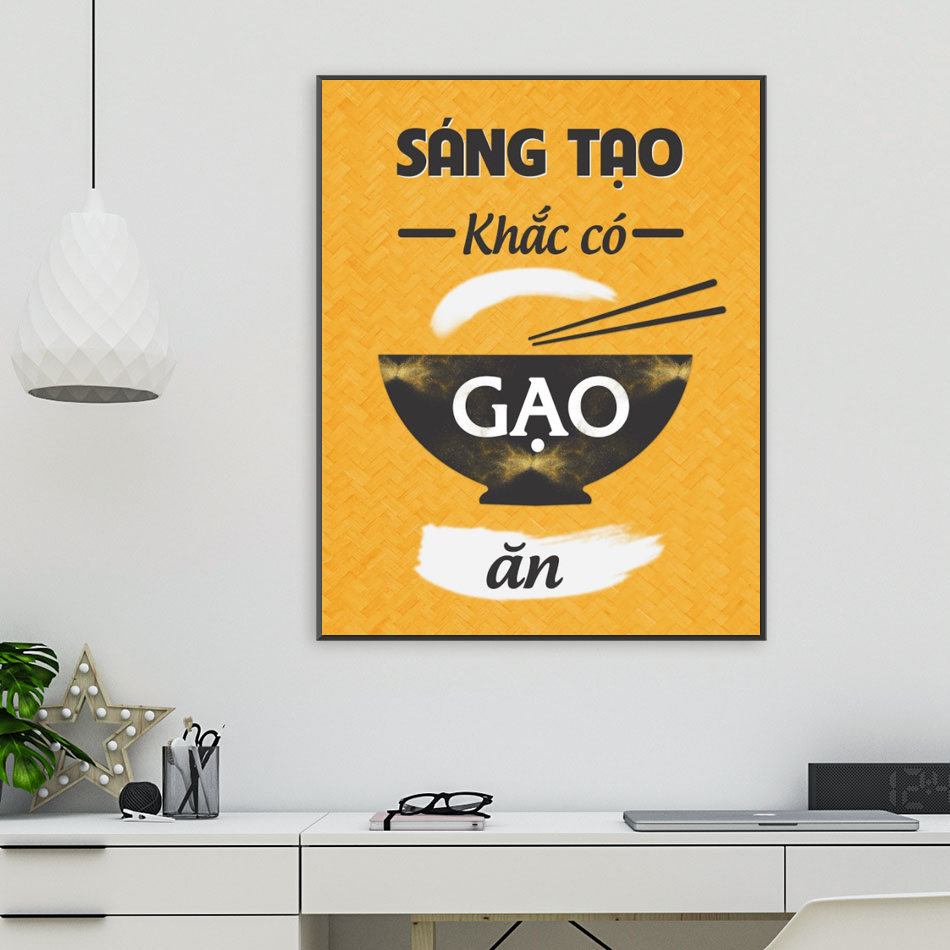 Tranh động lực văn phòng, cỡ 40x60cm - SL13