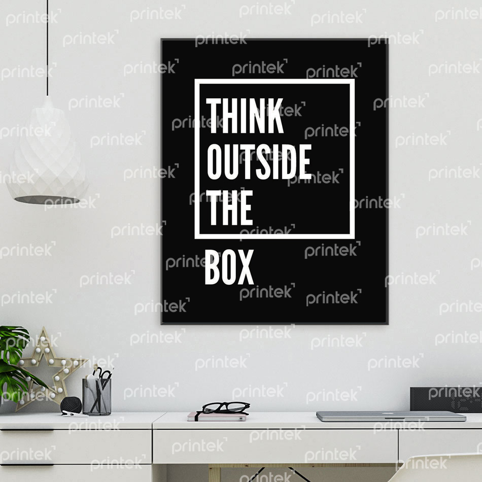 Tranh động lực, tranh slogan tiếng Anh, cỡ 40x60cm - DL220915