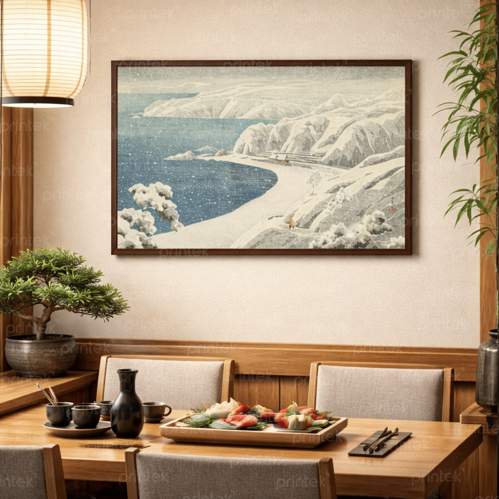 Tranh phong cảnh Nhật cổ, tranh Phù thế (Ukiyo-e) - TT2578