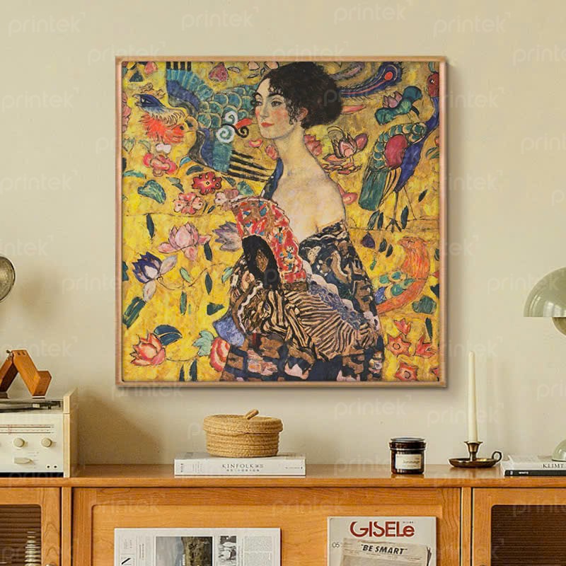 Tranh cô gái, tranh canvas treo tường - CG1496