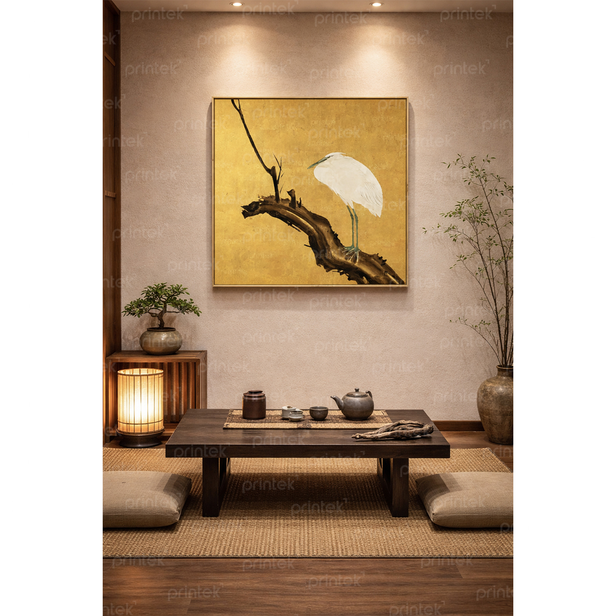 Tranh Bạch hạc hoàng kim - TT5642