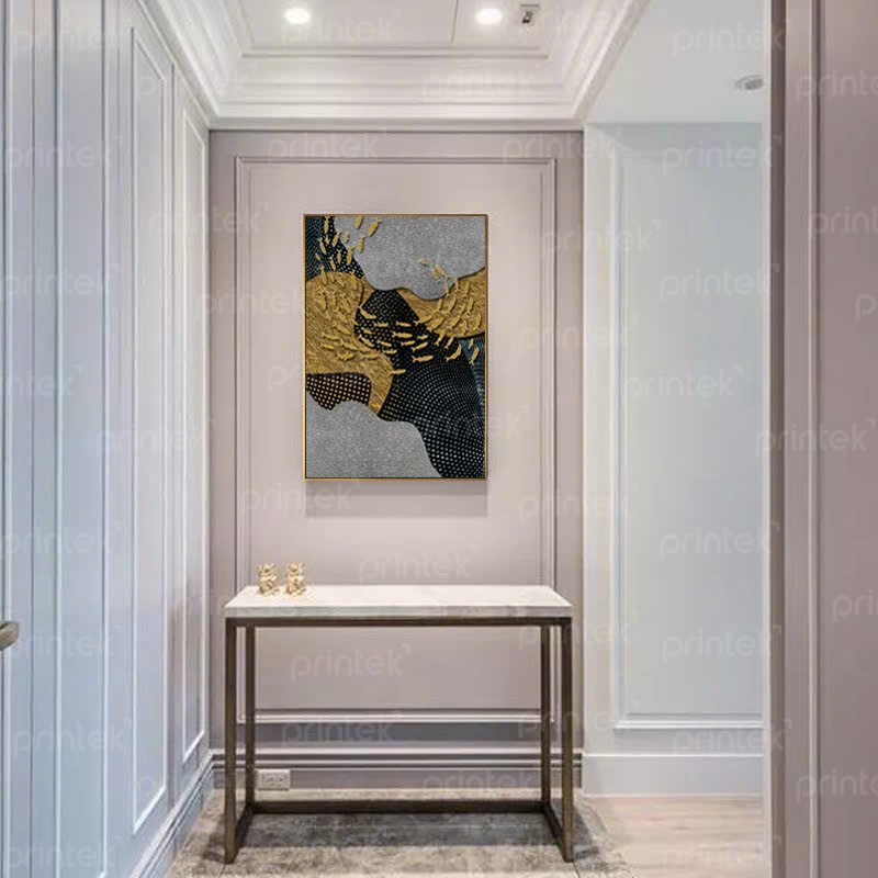 Tranh trừu tượng, tranh treo tường canvas - TT9678