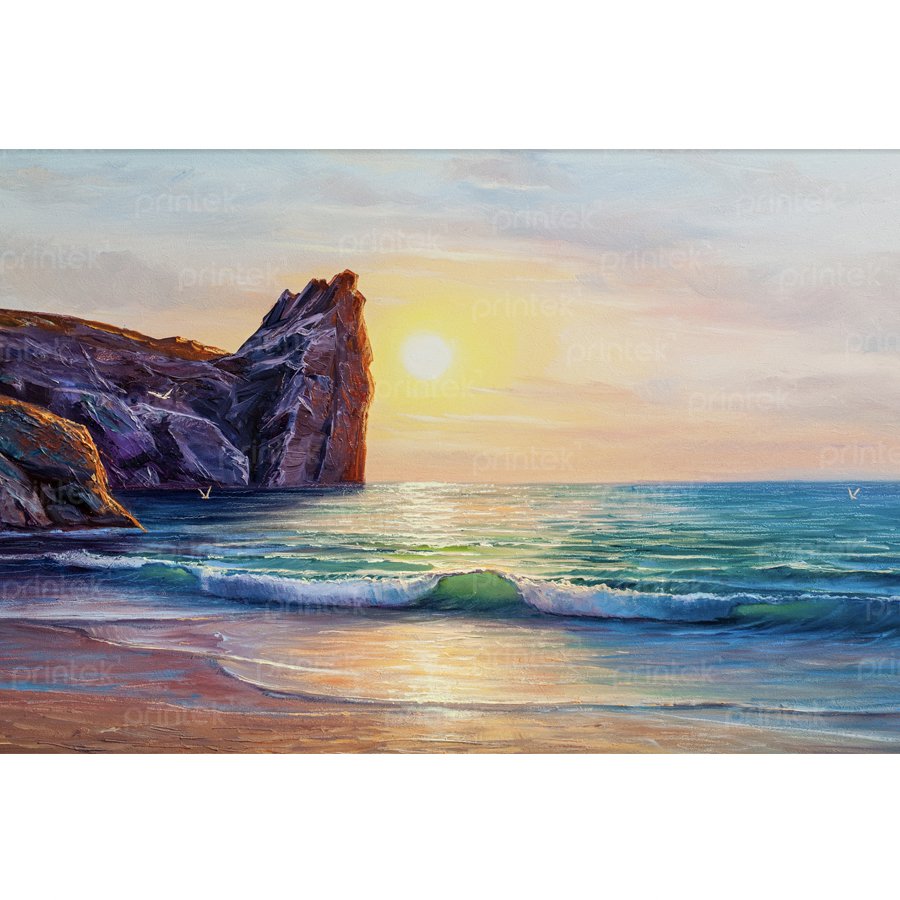 Tranh canvas phong cảnh, đã có khung - PCZ01