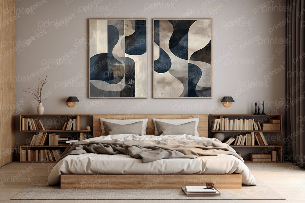 Tranh Canvas trừu tượng - TT57288