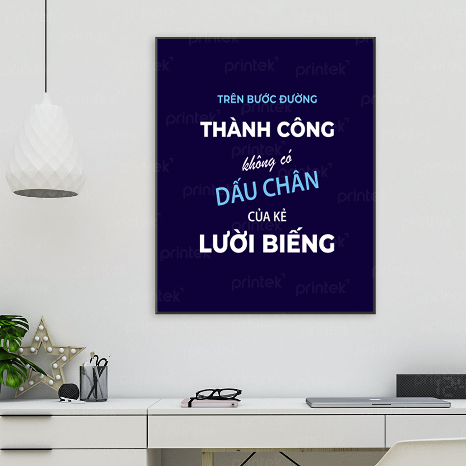 Tranh động lực văn phòng, cỡ 40x60cm – DL001-140