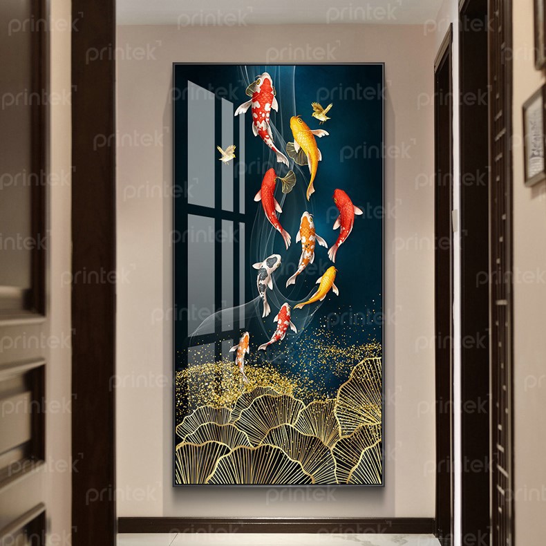 tranh cửu ngư quần hội