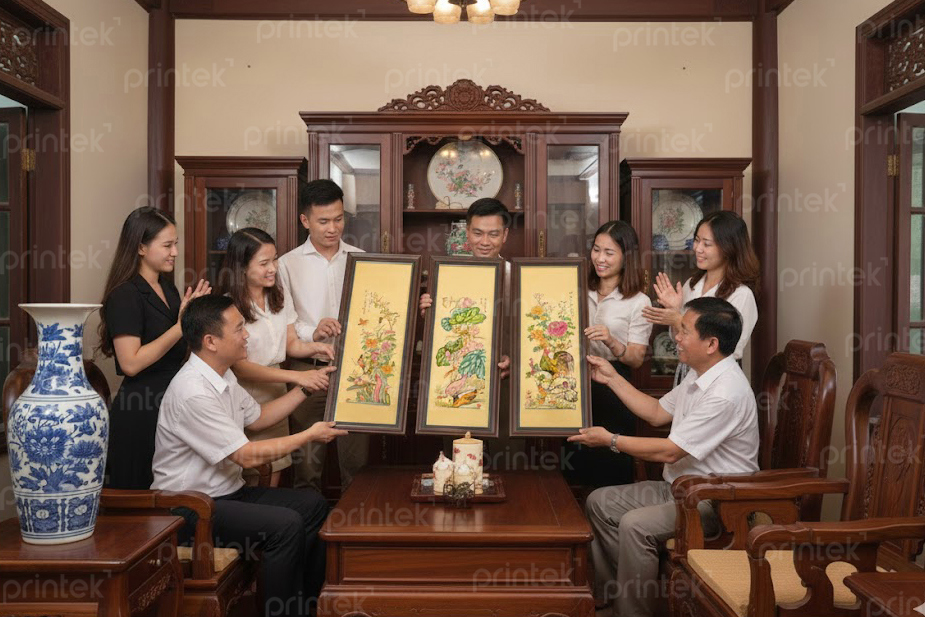 Tranh tứ quý