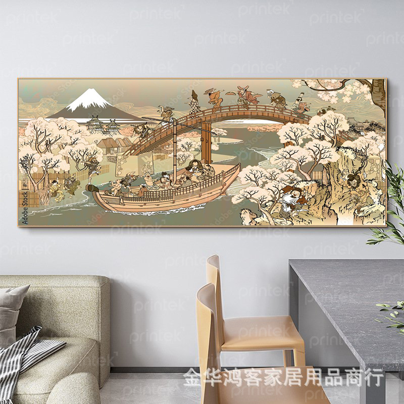 Tranh canvas Nhật Cổ - PT72426