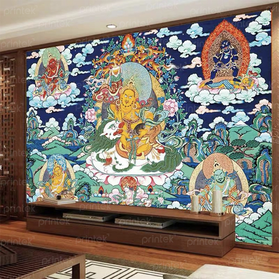 Tranh dán tường 3d hình Phật - TB332458120