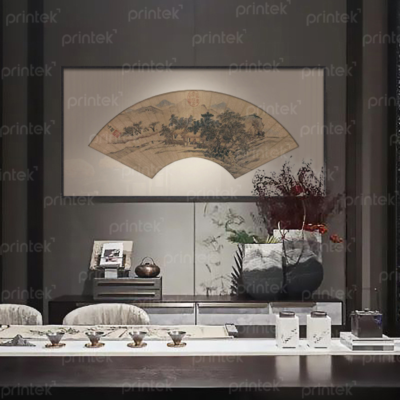 Tranh thủy mặc phòng trà - TM22169