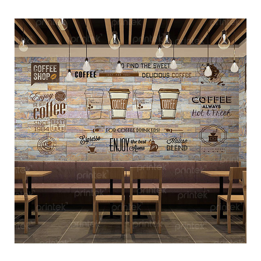 Tranh dán tường quán cafe, trà sữa - ADB33245573 (1)