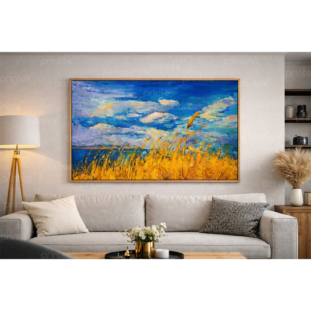 Tranh canvas phong cảnh, đã có khung - DC-ST4486