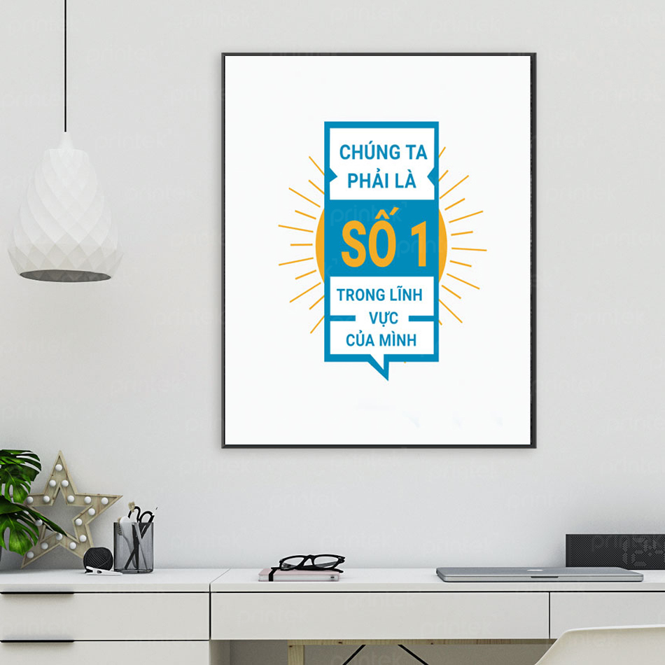 Tranh động lực văn phòng, cỡ 40x60cm – DL-TVB88