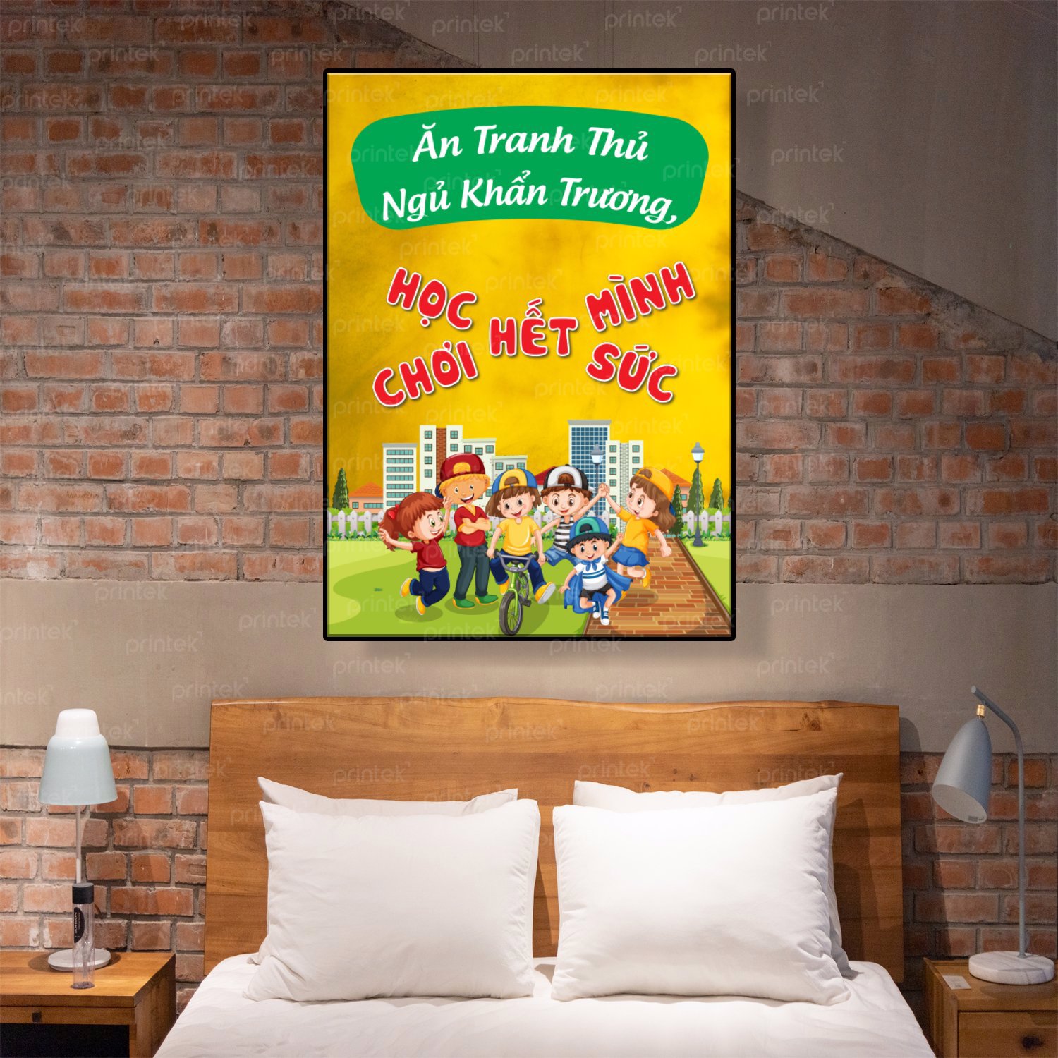 Tranh động lực nhà hàng cỡ 40x60cm – NH003