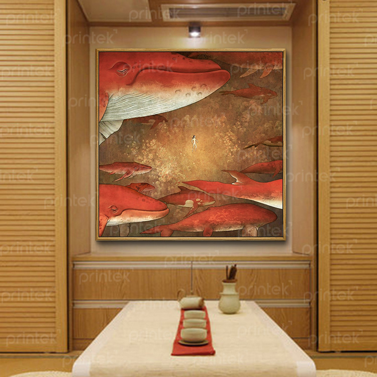 Tranh spa trừu tượng