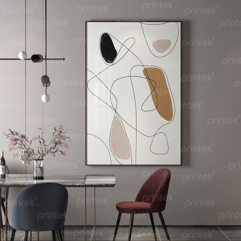Tranh trừu tượng tối giản, size 70x100cm - ADB332457743