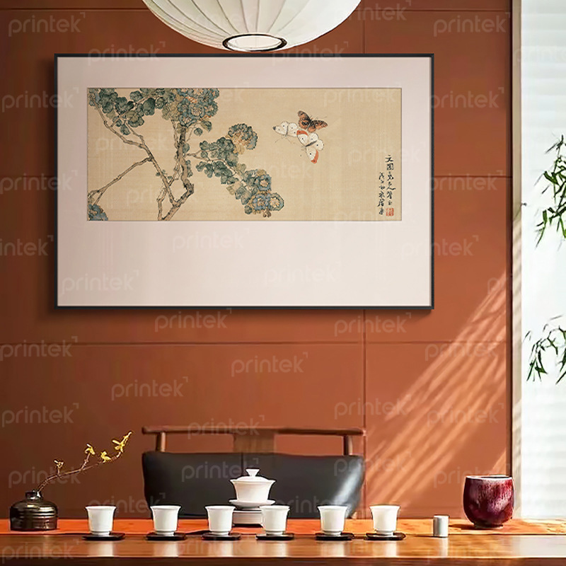 Tranh thủy mặc phòng trà - TM79902