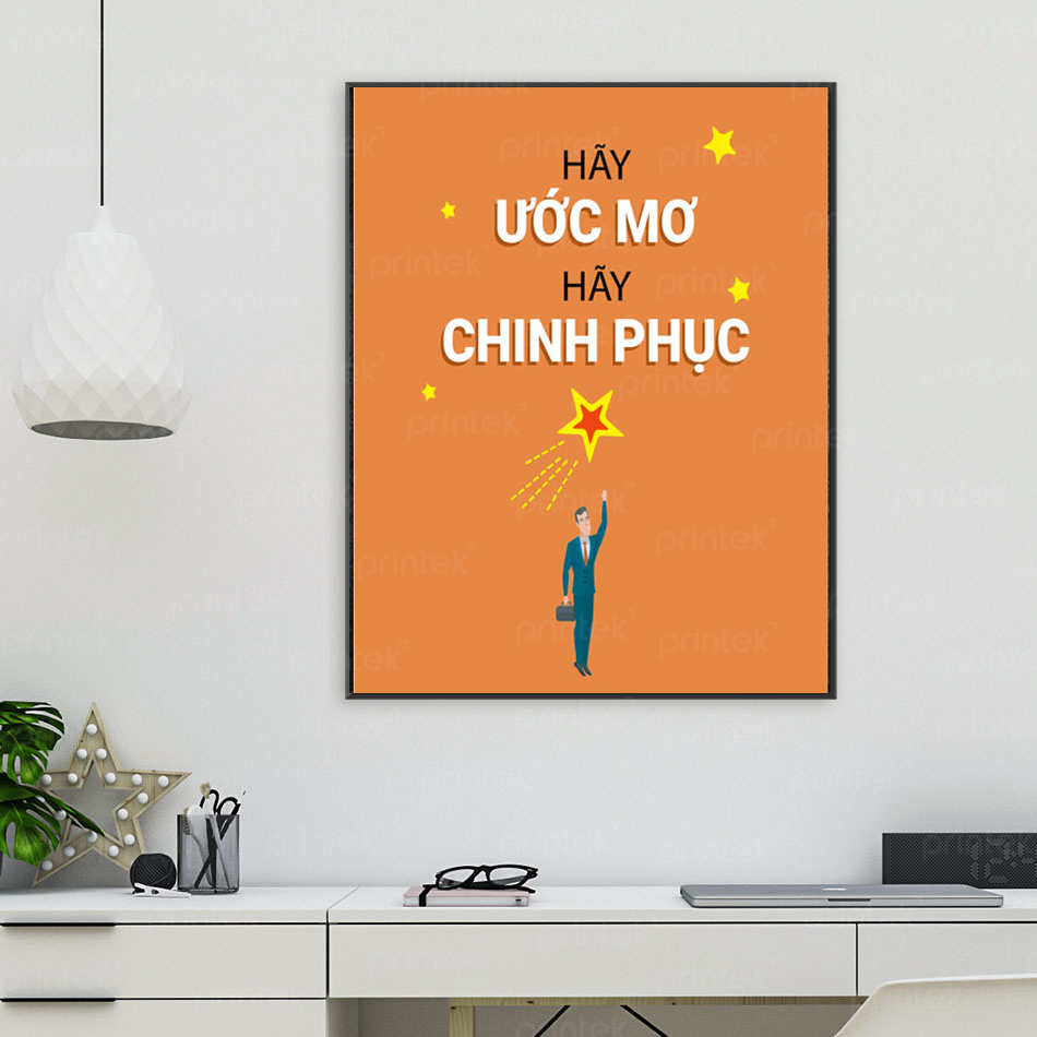 Tranh động lực văn phòng, cỡ 40x60cm – DL-TVB34