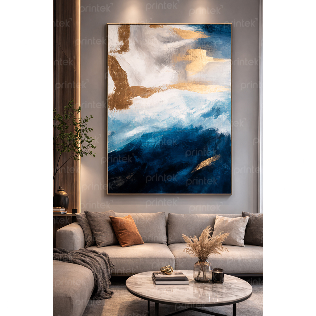 Tranh trừu tượng, đã có khung – ST220983