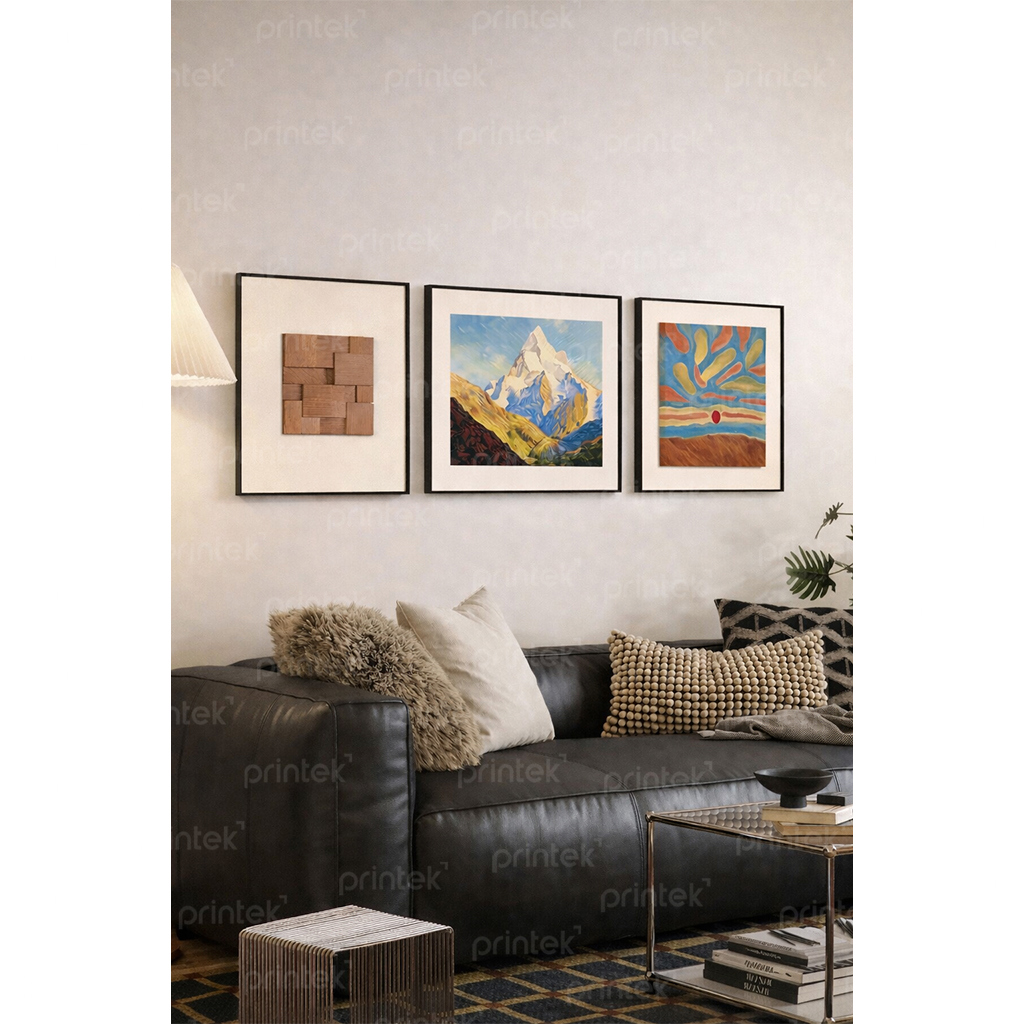 Tranh trừu tượng tối giản  - TT5255